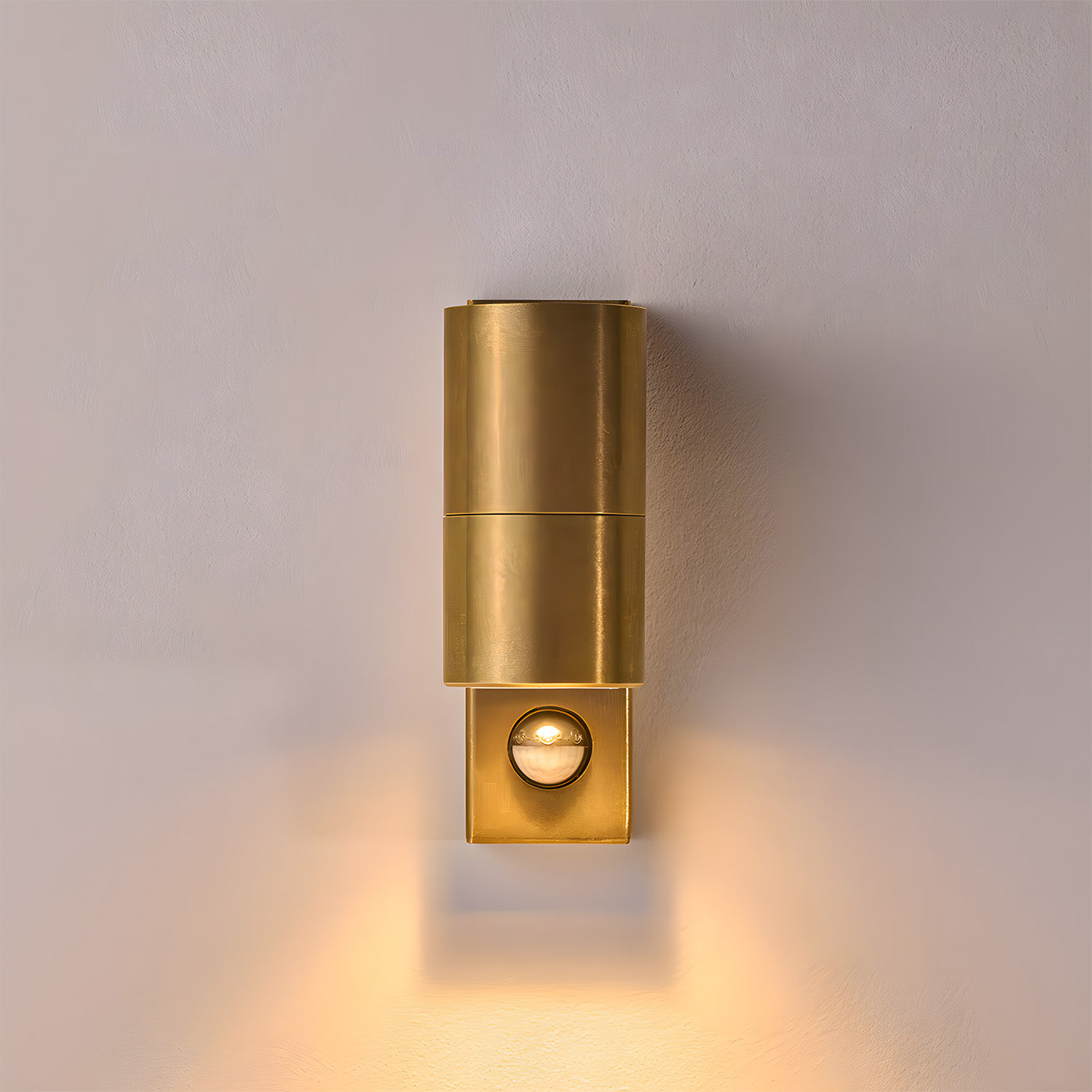 Modern Copper IP65 Dusk-to-Dawn LED Outdoor Wall Lights