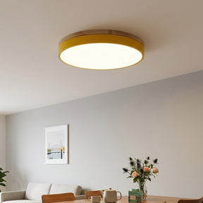 Aria Wood Flush Mount Ceiling Lamp