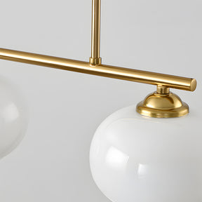 Nordic Glass Pendant Light Dining Table Adjustable Suspended Light Fixture
