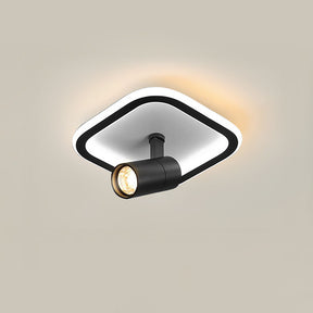 Round and Square LED Ceiling Track Light Fixture