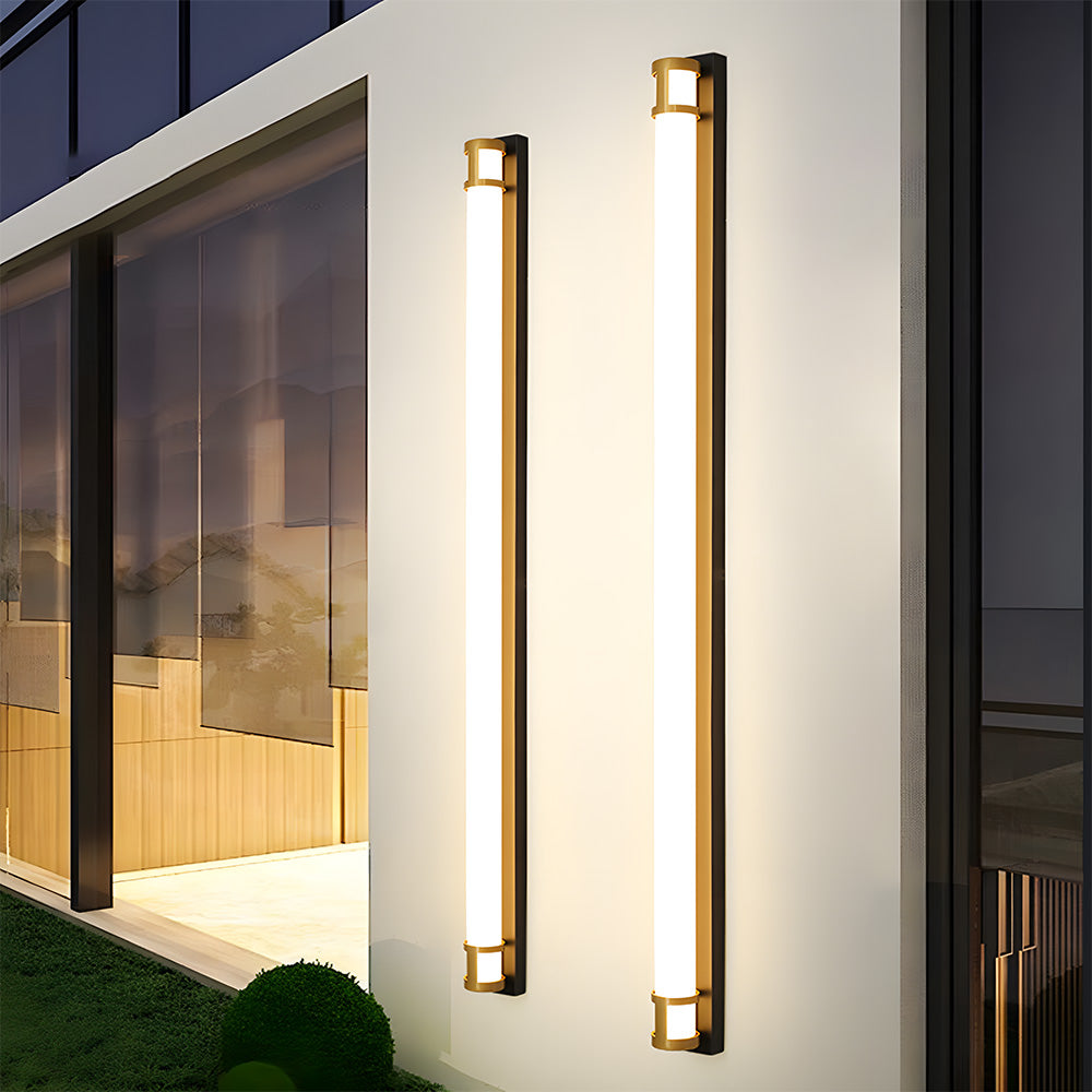 Waterproof Outdoor Wall Lights LED Long Lights, IP65, Garden, Villa