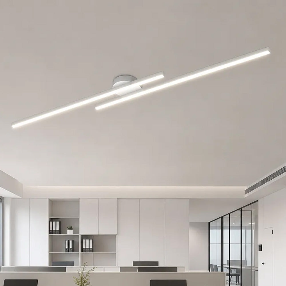Nova Linear LED Semi-Flush Ceiling Lights