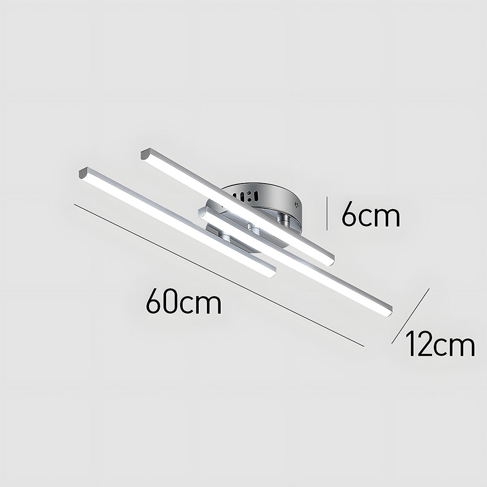 Creativity Design Parallel lines LED Bedroom Ceiling Light