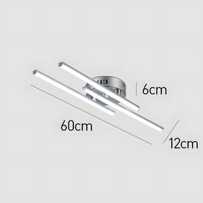 Creativity Design Parallel lines LED Bedroom Ceiling Light