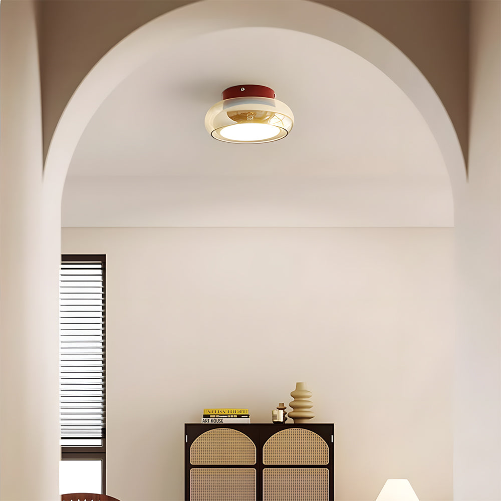 Modern cream style hallway led ceiling lights