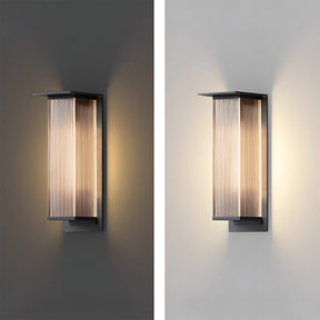 Minimalist Rectangle IP65 Waterproof Outdoor Lighting For Wall, Dusk-to-Dawn