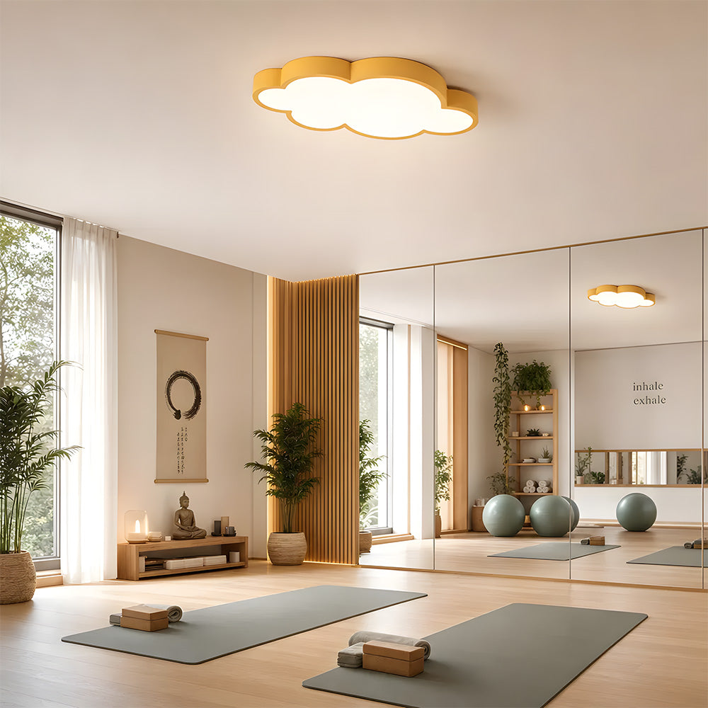 Modern Flush Mount Cloud-shaped LED Ceiling Lights For Bedroom