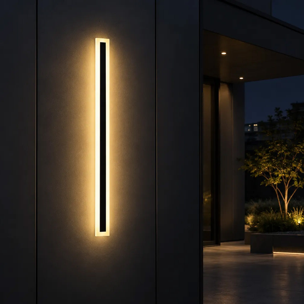 Helios Long Strip IP65 Outdoor Wall Light