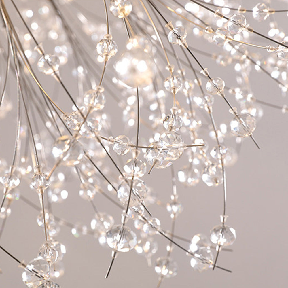 Nordic Luxury Crystal Dining Pendant Light for Kitchen Island
