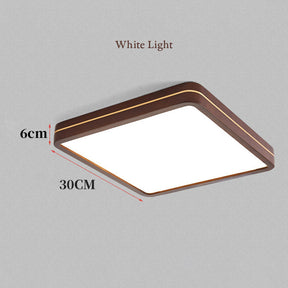 Simple Square Dimmable Bedroom LED Ceiling Light