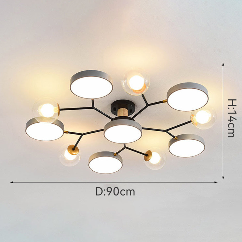 Creative Branch LED Living Room Ceiling Light