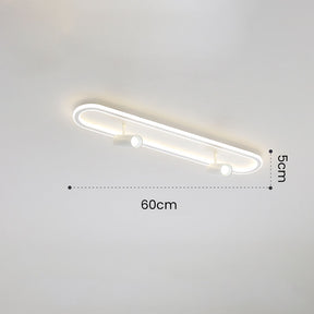 Strip LED Track Lighting Living Room Ceiling Track Light Fixture