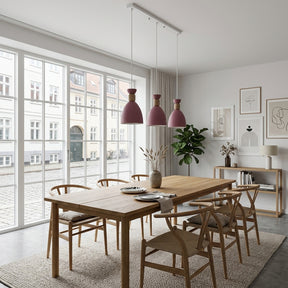 Nordic Wooden Metal Pendant Light Fixture for Kitchen Island