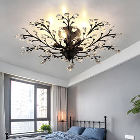 K9 Clear Crystal Chandelier Ceiling Light for Living Room