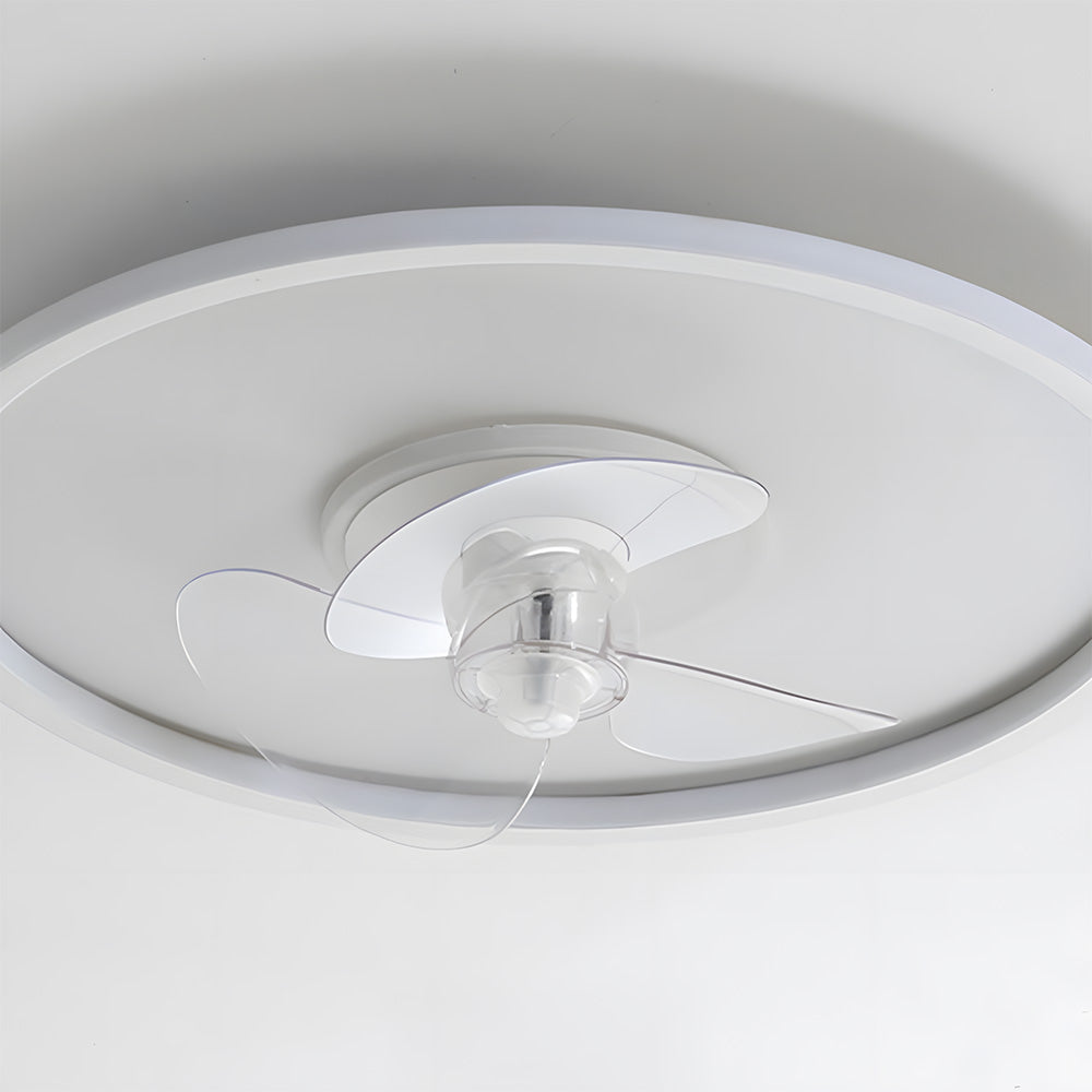Modern LED Dimmable Ceiling Light Fan With Remote Light 6-Speed Adjustable Wind Speed