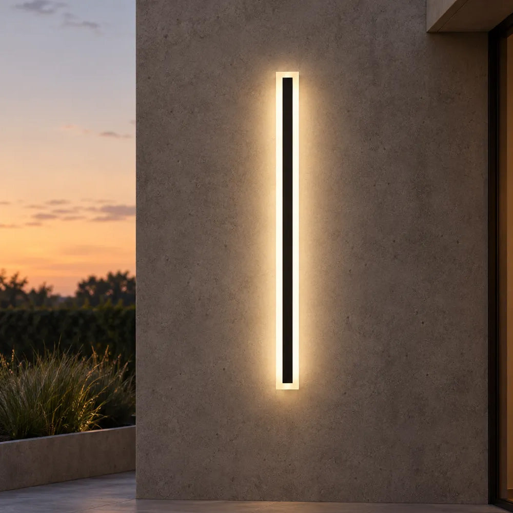 Helios Long Strip IP65 Outdoor Wall Light