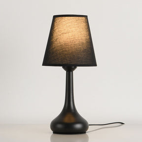 Modern Simple Fabric White Mini Table Lamp