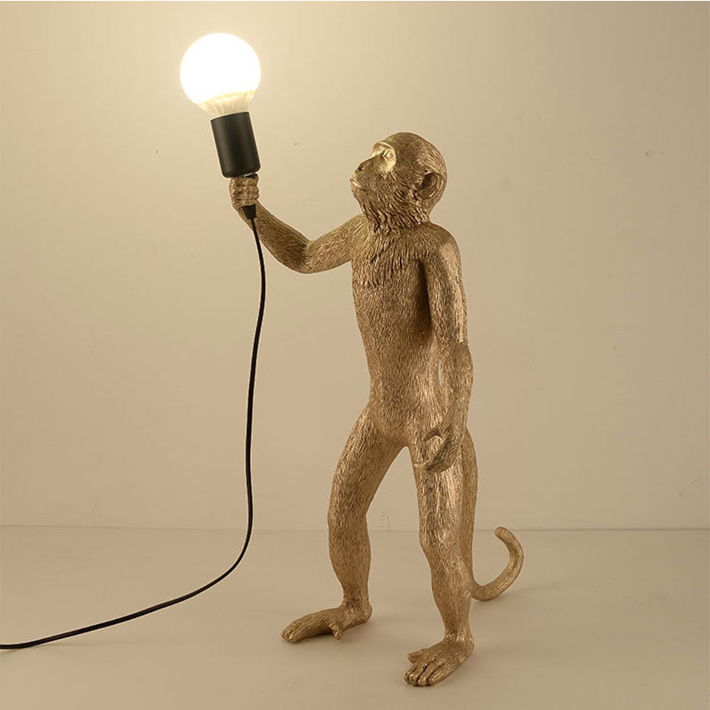 Black Monkey Table Lamp Or Bedside Lights