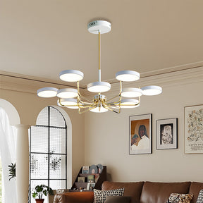 Nordic Creative Iron Living Room LED Ceiling Light