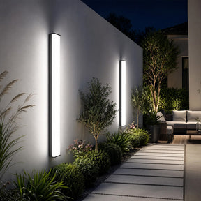 Outdoor LED Wall Sconce Exterior Long Linear Wall Lights for Home Garden Patio Garage