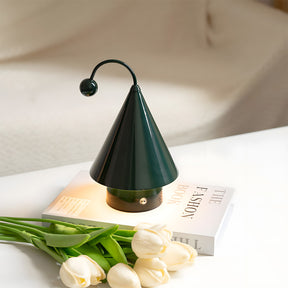 Classic Christmas LED Decoration Rechargeable Table Lamp for Bedroom
