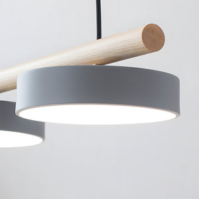 Modern Macaron LED Pendant Light With Cartoon Figures for Dining Area