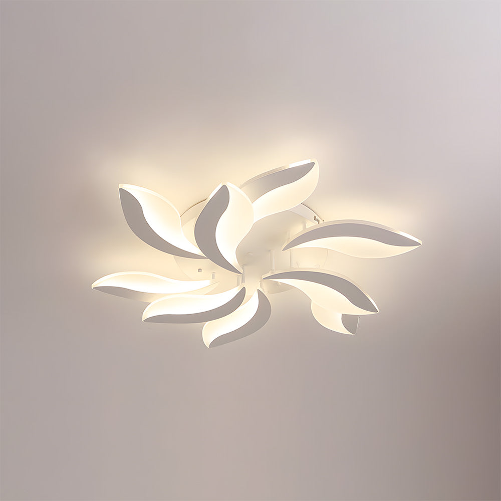 Multi-Lights Flower Acrylic LED Ceiling Light For Living Room