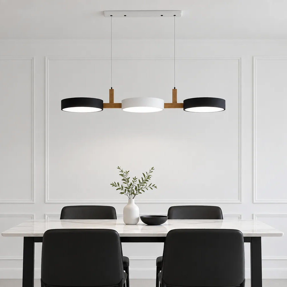 Aria Nordic Wood Pendant Chandelier