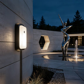 Stylish IP65 Aluminium PIR LED Outdoor Wall Lights for Patio
