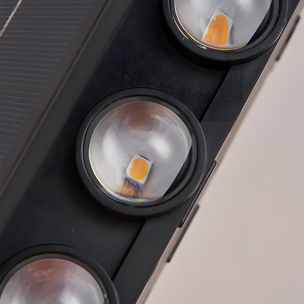 External Solar Wall Lights Up & Down Waterproof Garden Wall Lamp, Dusk-to-Dawn