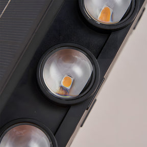 External Solar Wall Lights Up & Down Waterproof Garden Wall Lamp, Dusk-to-Dawn