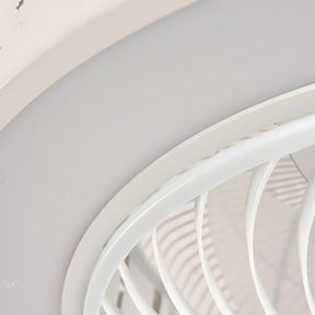 Modern LED Dimmable Ceiling Fan With Remote Light
