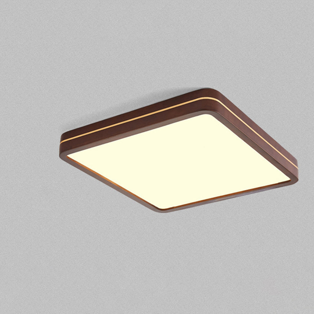 Simple Square Dimmable Bedroom LED Ceiling Light