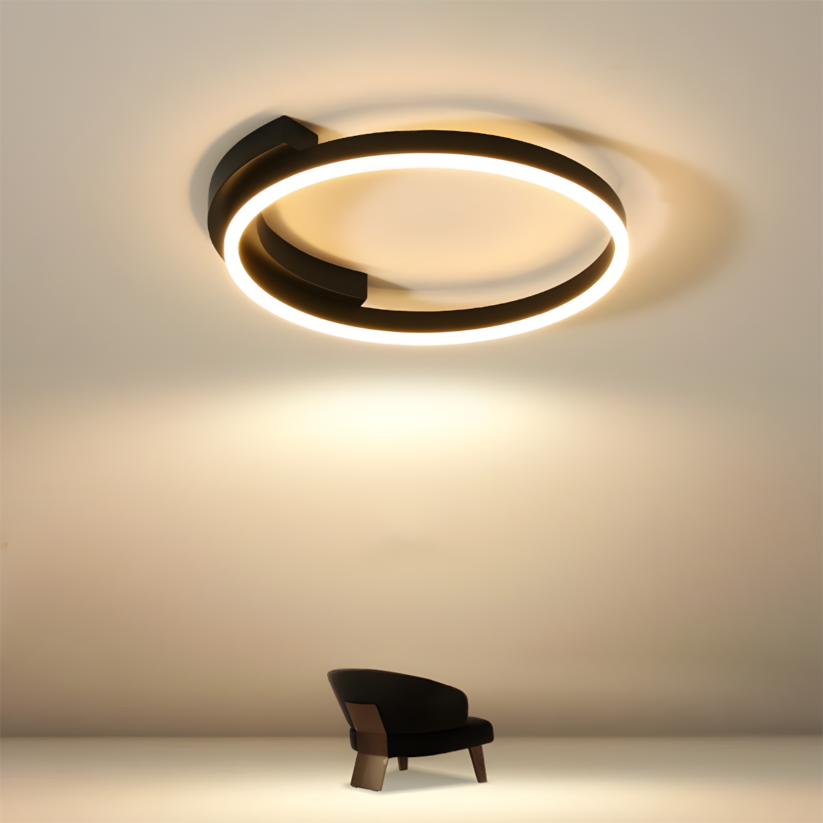 Modern Minimalist Round Living Room LED Ceiling Light