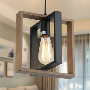 Black Modern Pendant Lighting Dining Room Farmhouse Chandelier