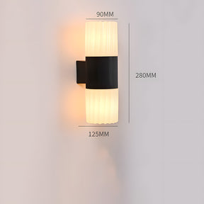 Modern Up and Down Waterproof Wall Sconce for Outdoor Porch
