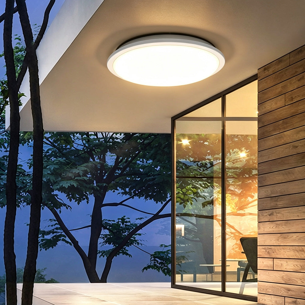 Modern Waterproof LED Outdoor Ceiling Lights for Porch Balcony