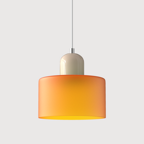 Bauhaus Small Glass Art Pendant Light For Kitchen Island