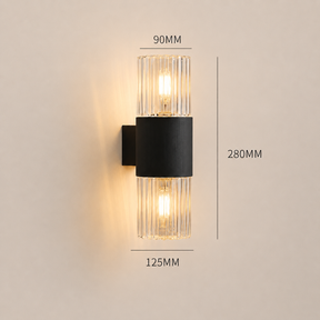 Modern Up and Down Waterproof Wall Sconce for Outdoor Porch