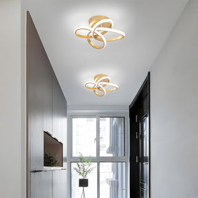 Modern LED Semi Flush Ceiling Lights for Hallway, Living Room, Bedroom