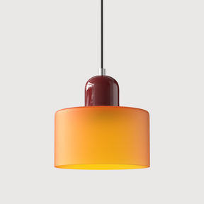 Bauhaus Small Glass Art Pendant Light For Kitchen Island