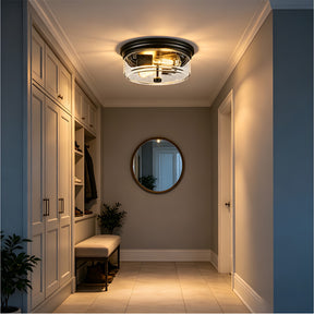 Modern Flush Mount Glass Ceiling Lights For Bedroom Kitchen
