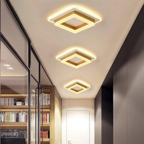 Mini Art Deco Hallway LED Ceiling Lamp