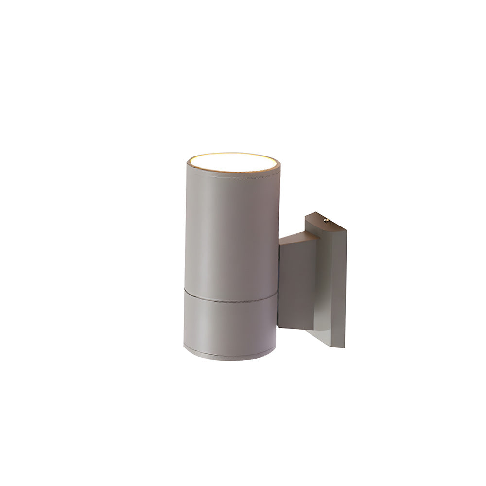 IP65 Cylindrical Aluminium Led Outdoor Wall Lights For Garden Exterior