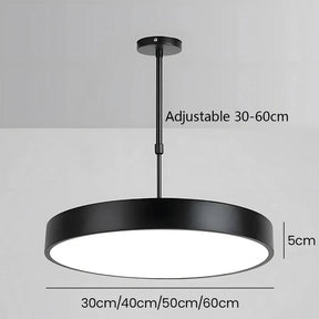 Modern Kitchen Island LED Black Pendant Lights