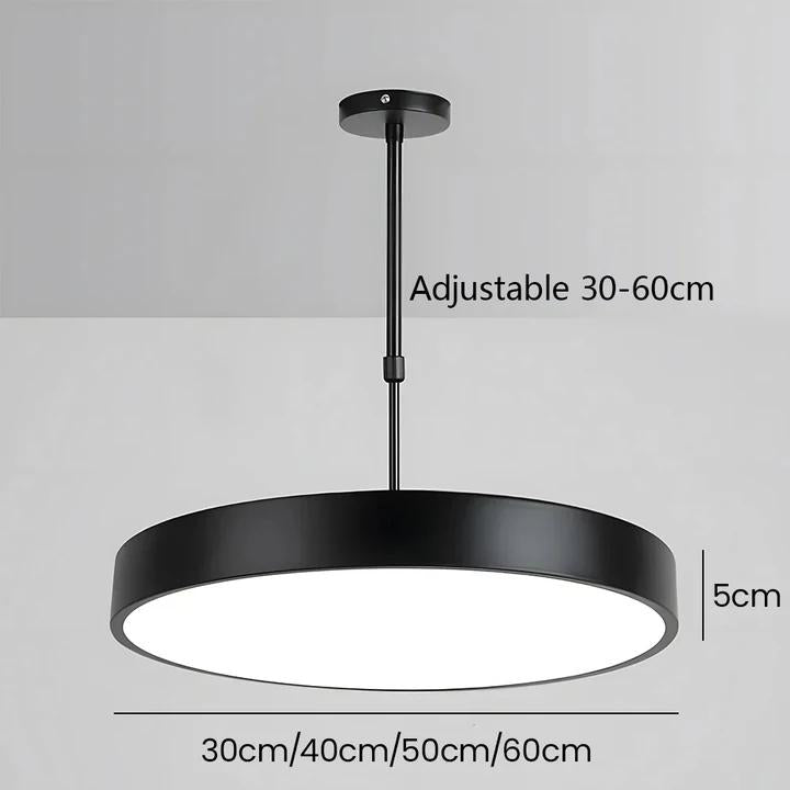 Modern Kitchen Island LED Black Pendant Lights