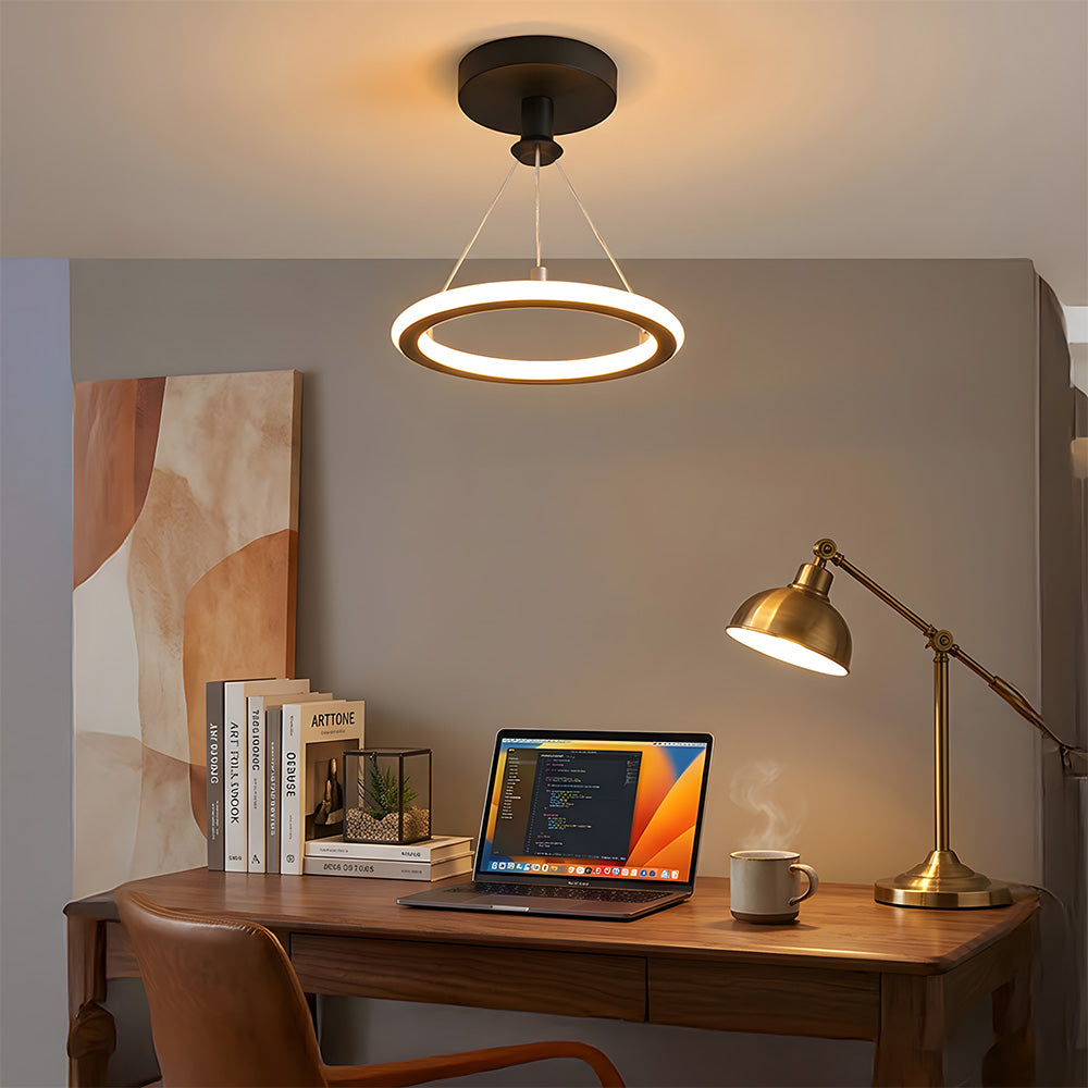 Contemporary LED Flush Mount Acrylic Ceiling Lights for Bedroom