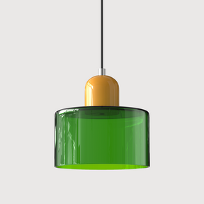 Bauhaus Small Glass Art Pendant Light For Kitchen Island