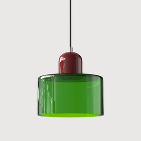 Bauhaus Small Glass Art Pendant Light For Kitchen Island