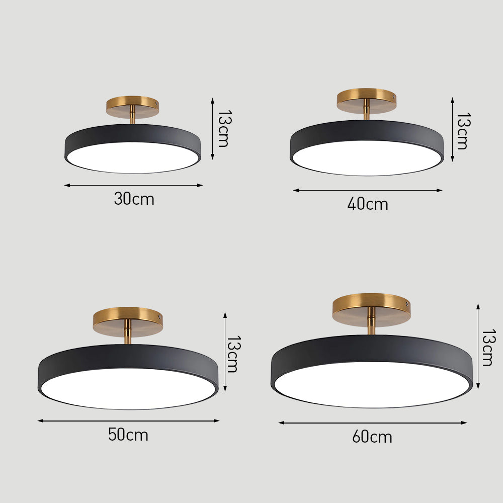 Morden Round Acrylic LED Colorful Ceiling Light